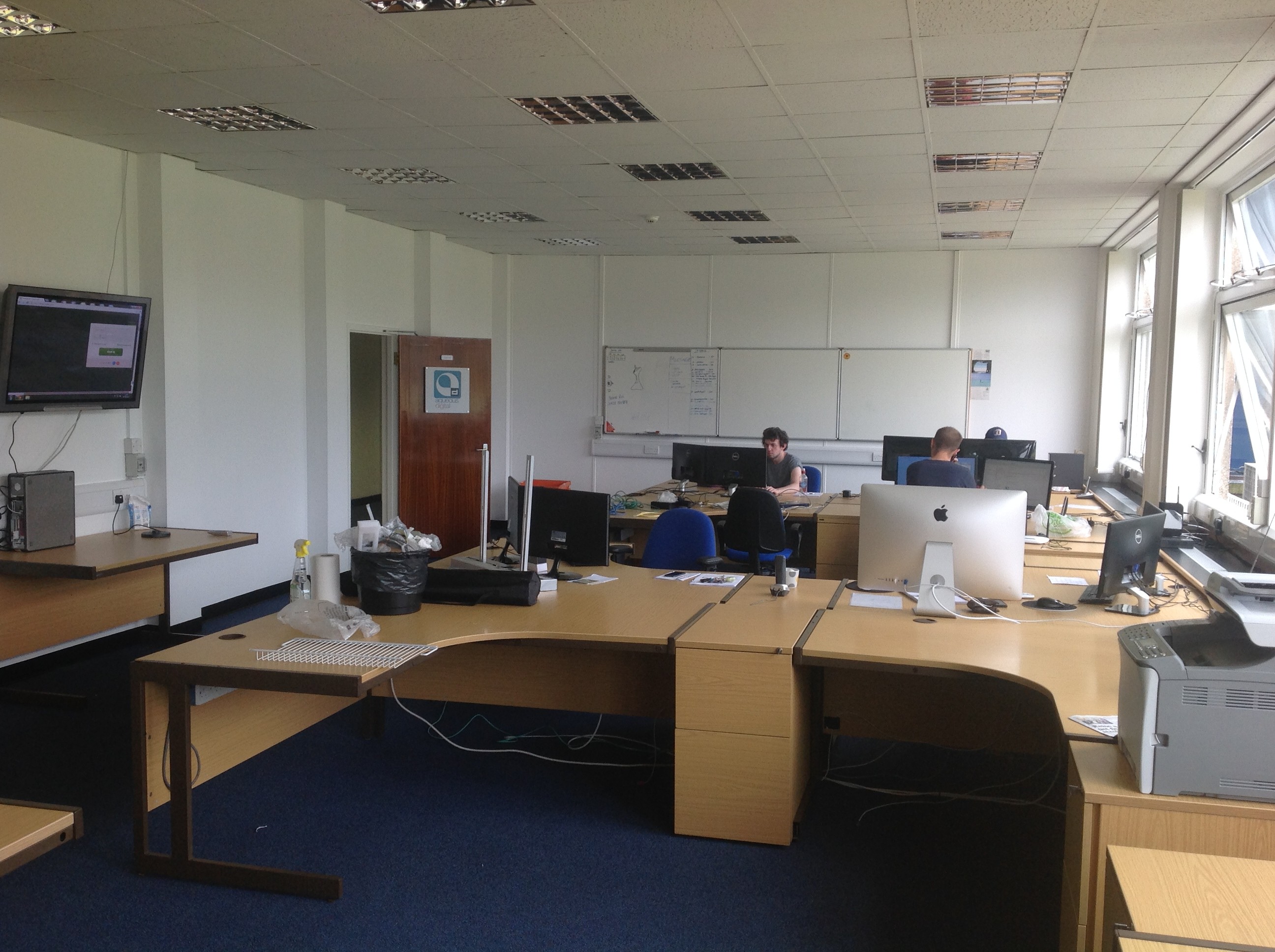 Aqueous New office settling in August 2014