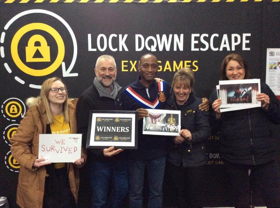 Escape room team