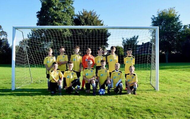 Barton U11s Football Club sponsorship