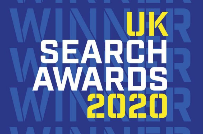 UK Search Winner Badge 2020