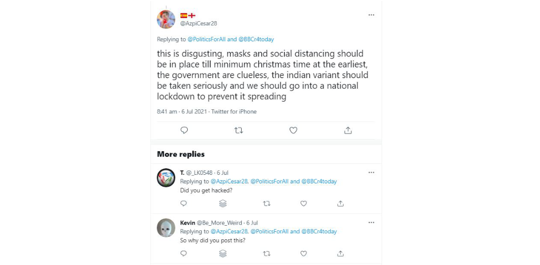 Lies blog AzpiCesar question post