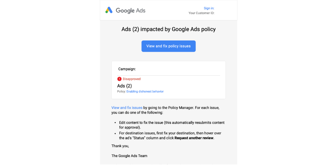 Google comes up with strict No More Disruptive Ads policy, removes