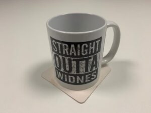 Straight Out of Widnes Mug