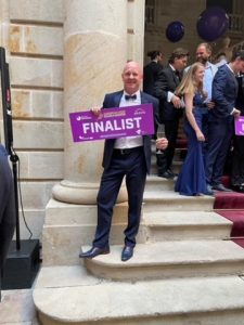 Ian Bold Aquesous Digital Sales Director at the European Search Awards 2022 Barcelona Spain