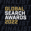 Global Search Awards 2022 Finalist badge