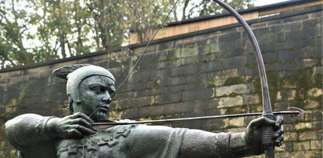statue of robin hood