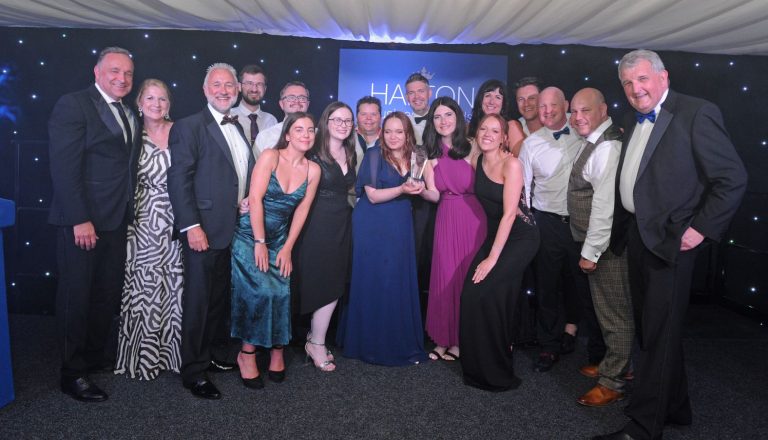 Aqueous Digital team wins large family business at Halton Business Awards 2023