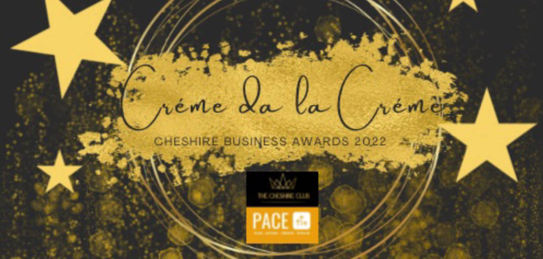 Creme de la Creme Cheshire Business Awards 2022 banner