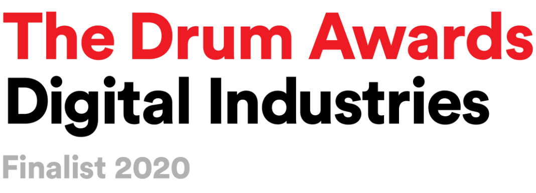 The Drum Awards Digital Industries 2020 Finalist banner
