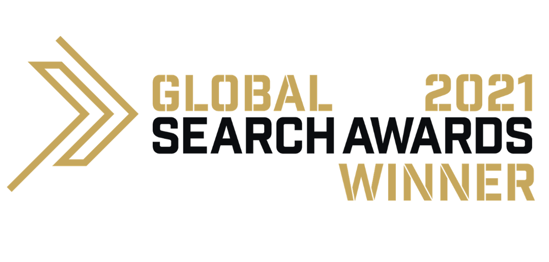 Global Search Awards 2021 Winner banner