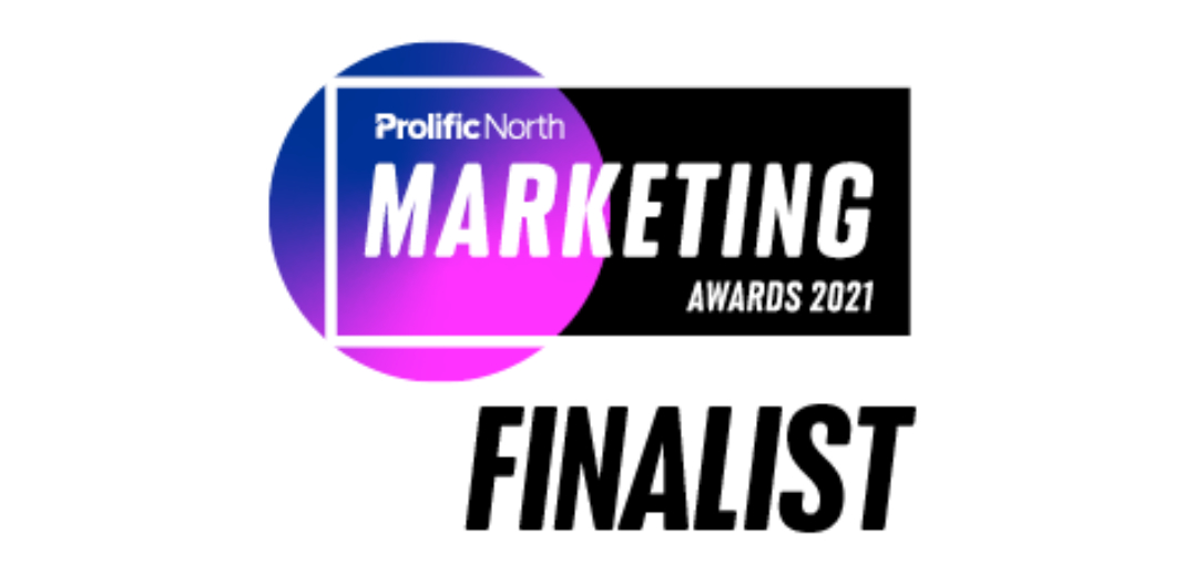 Prolific North Marketing Awards 2021 Finalist banner
