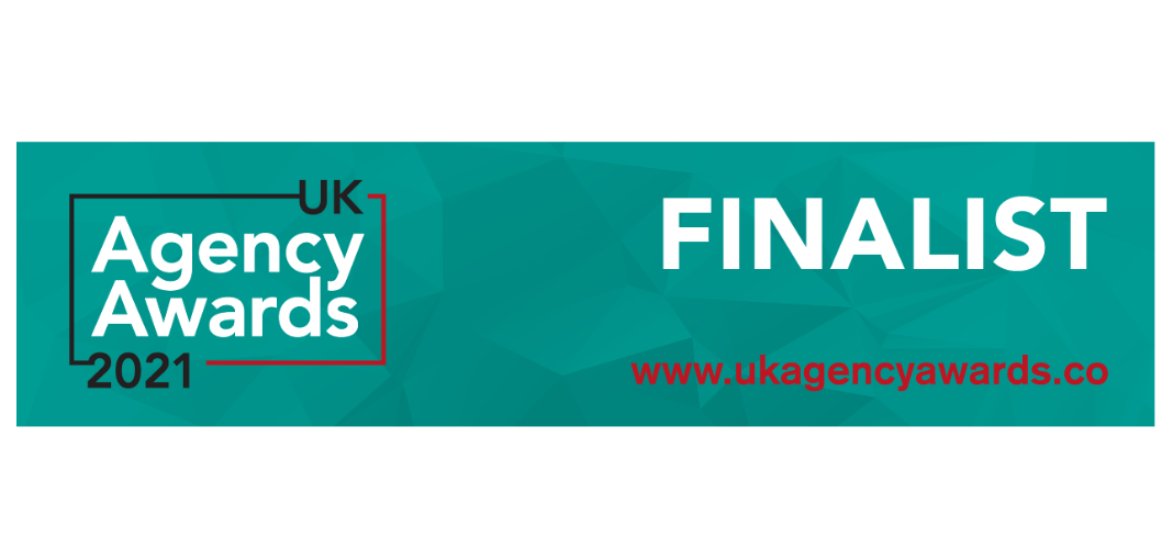UK Agency Awards 2021 Finalist banner