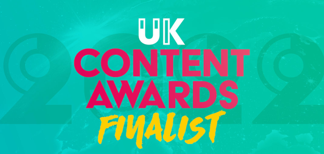 UK Content Awards Finalist Banner