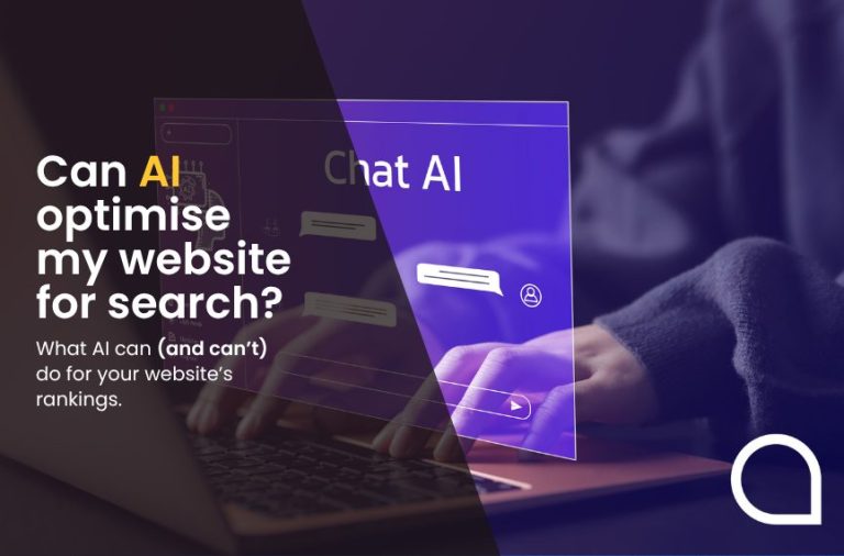 Can AI optimise my website for search